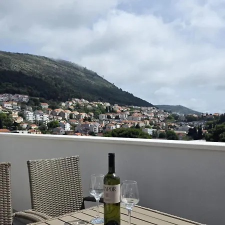 דירה Penthouse Dijana - One Bedroom With Terrace דוברובניק