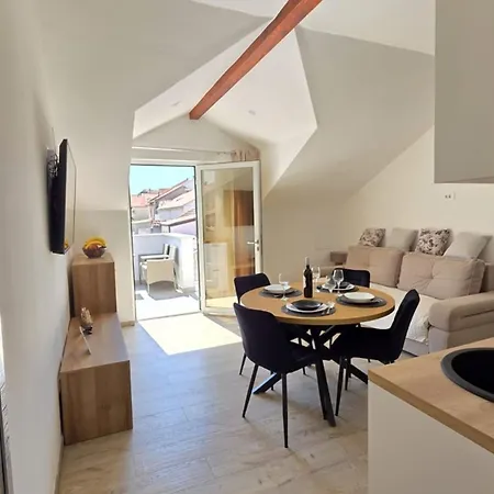公寓 Penthouse Dijana - One Bedroom With Terrace 杜布罗夫尼克